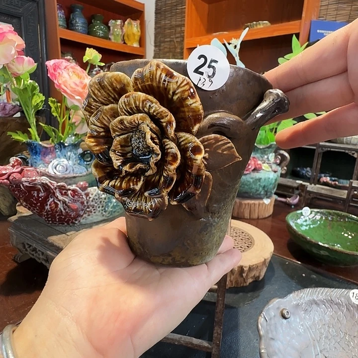 纯手工咖啡杯盘碗