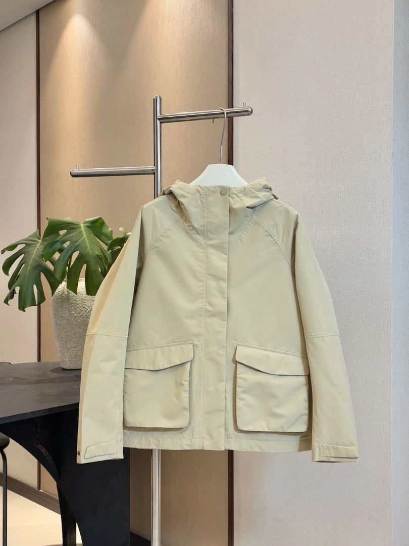 衣姐家外贸男女同款防水防风连帽外套透气百搭2025新款XM-H010