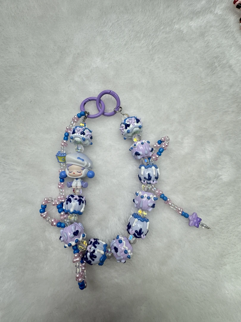 （现拆）美院设计萌粒重工手机链