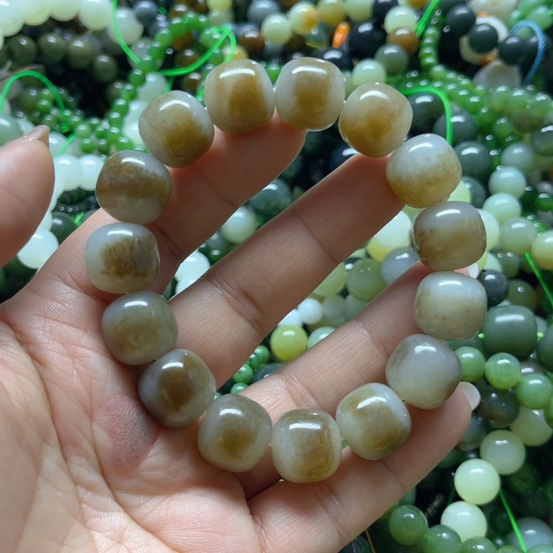 和田玉手链未镶嵌