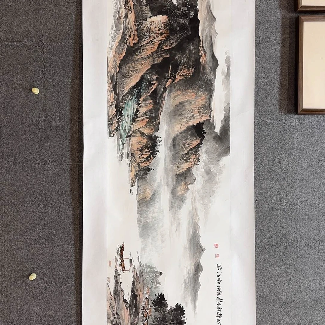 国画杜浩老师手绘作品