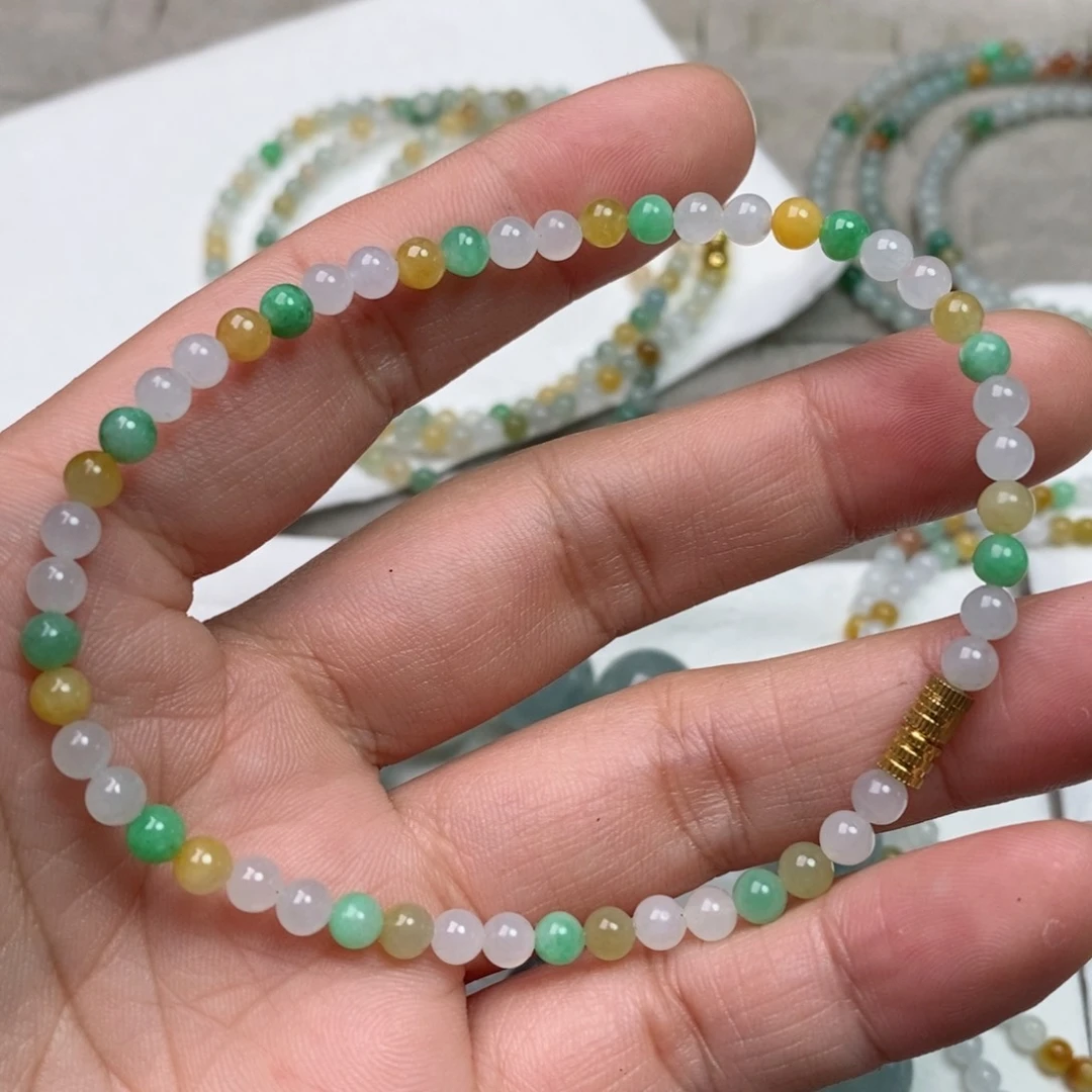 【闪购商品】定制翡翠未镶嵌翡翠定制手链