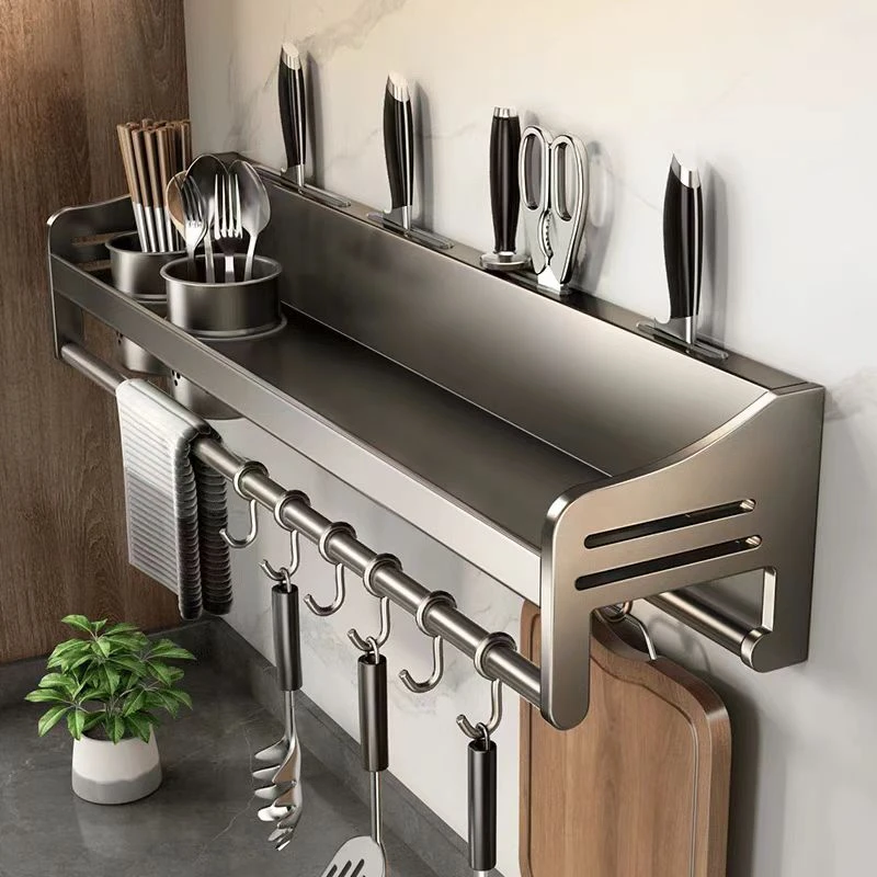 多功能厨房置物架筷子笼刀架2025新款用品大全调味料挂钩家用YX