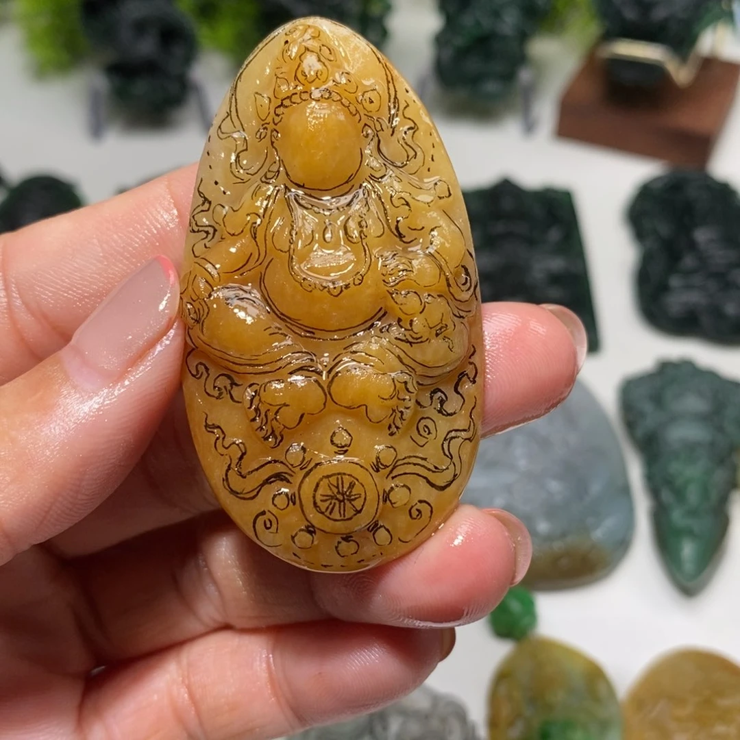 定制翡翠未镶嵌天然k