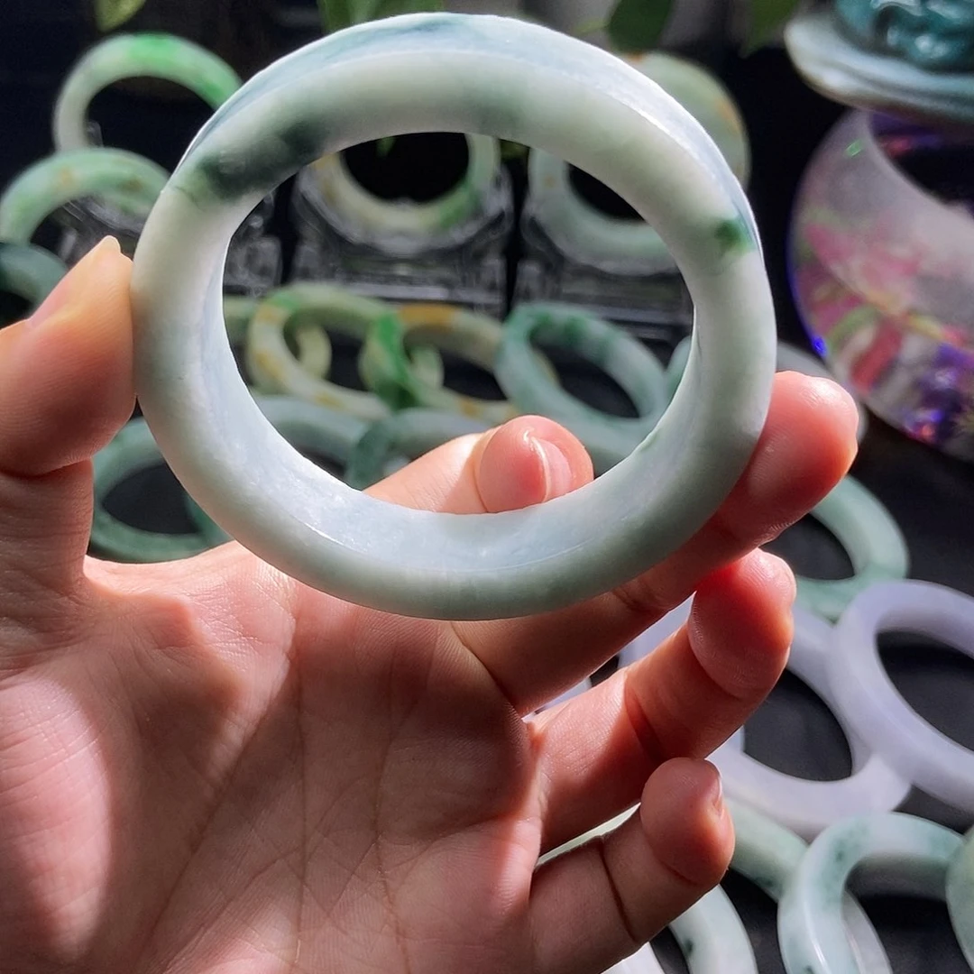 定制翡翠翡翠手镯未镶嵌