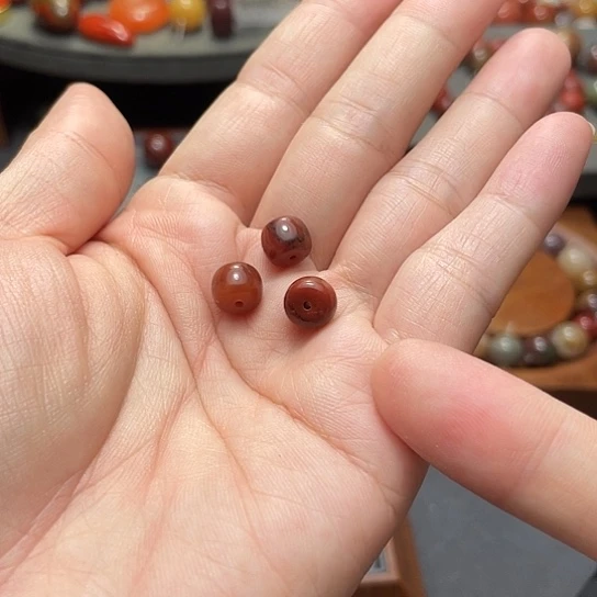 未镶嵌单珠8多样性发1南红玛瑙
