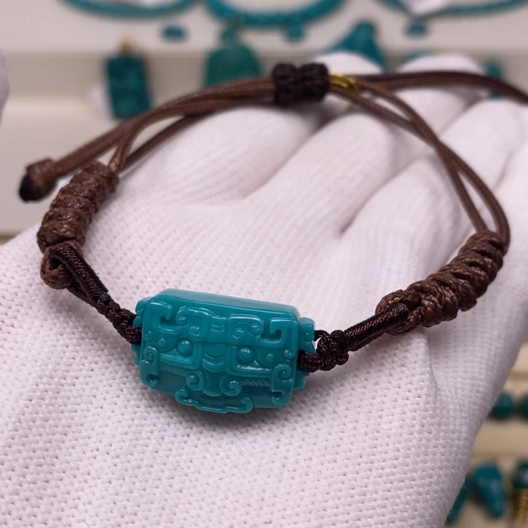 未镶嵌绿松石平安锁20.1mm1014