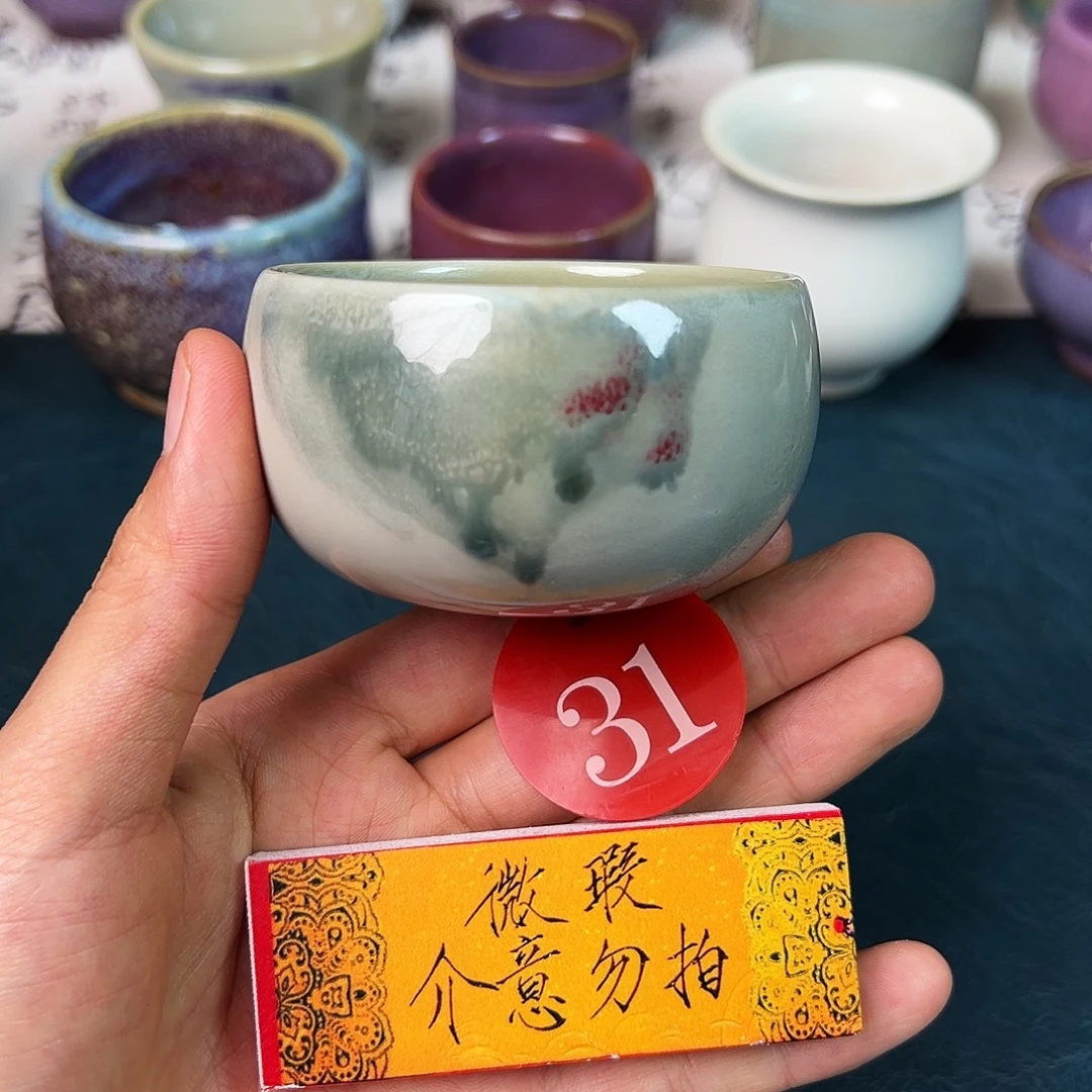 瓷趣万千工作室纯手工钧窑瓷