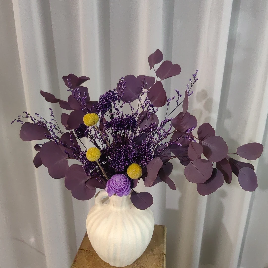 【黛紫】年宵纳福桌面高级感精致家居永生花