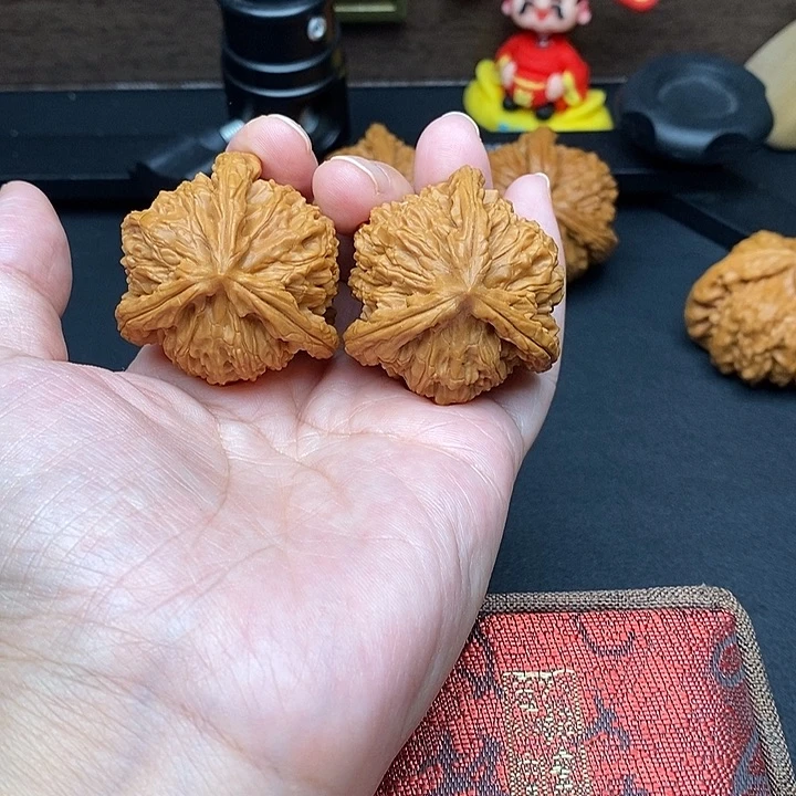 没***单把件文玩核桃白奔