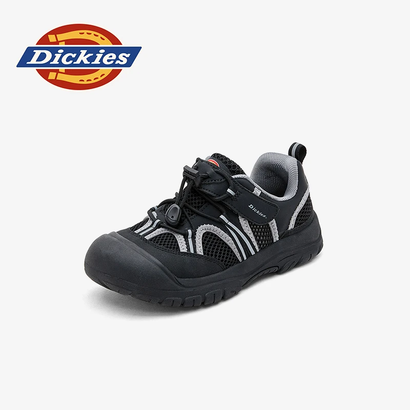 Dickies儿童鞋2025秋季新款单网机能鞋防滑网面舒适透气跳绳鞋