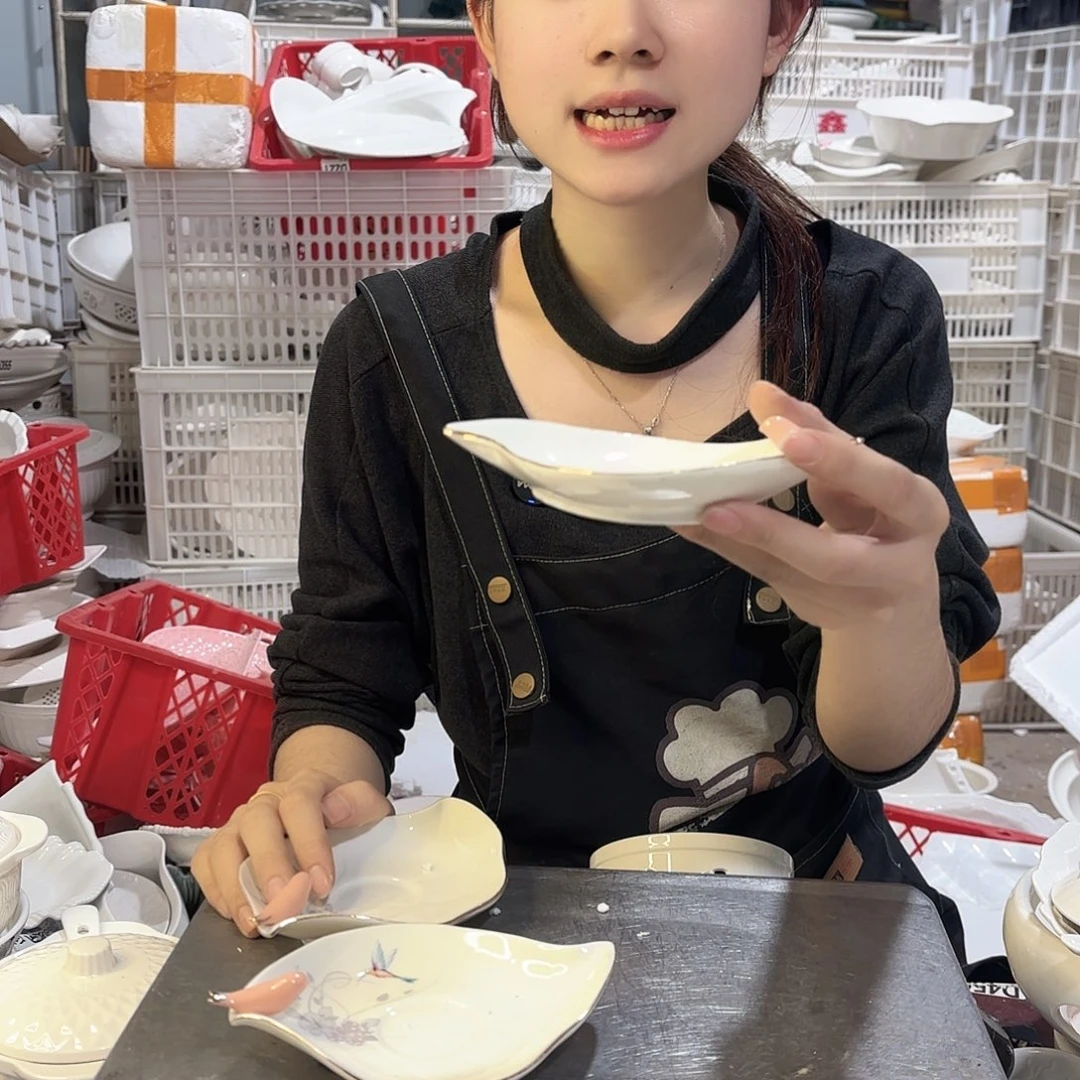 盘微瑕产品………小鸟碟六个