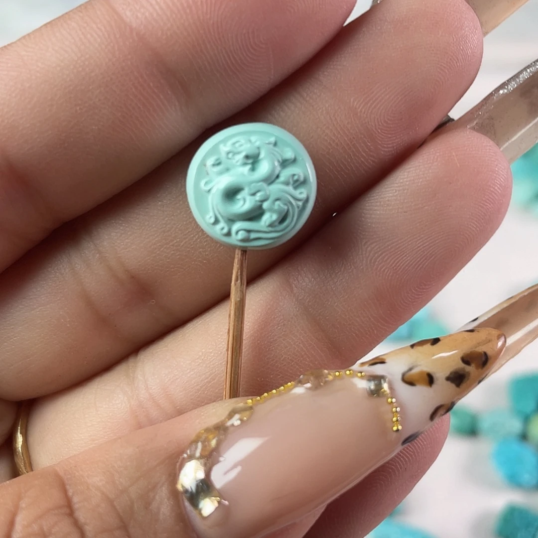 绿松石未镶嵌吊坠(不含链)