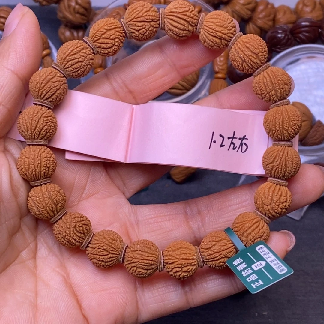 秦岭龙纹桃核20颗