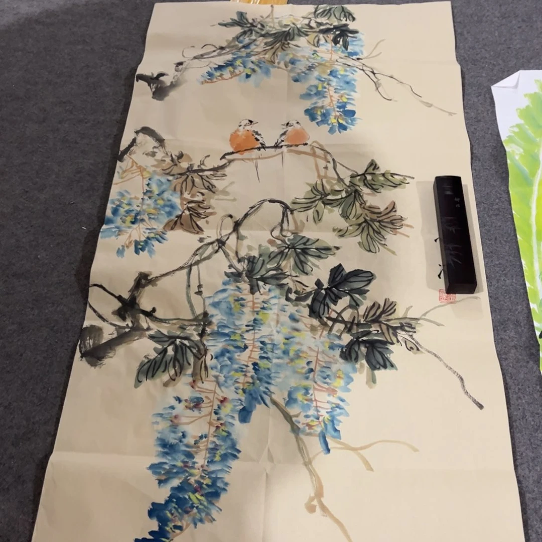 国画协会绘画作品多次贵绘作品