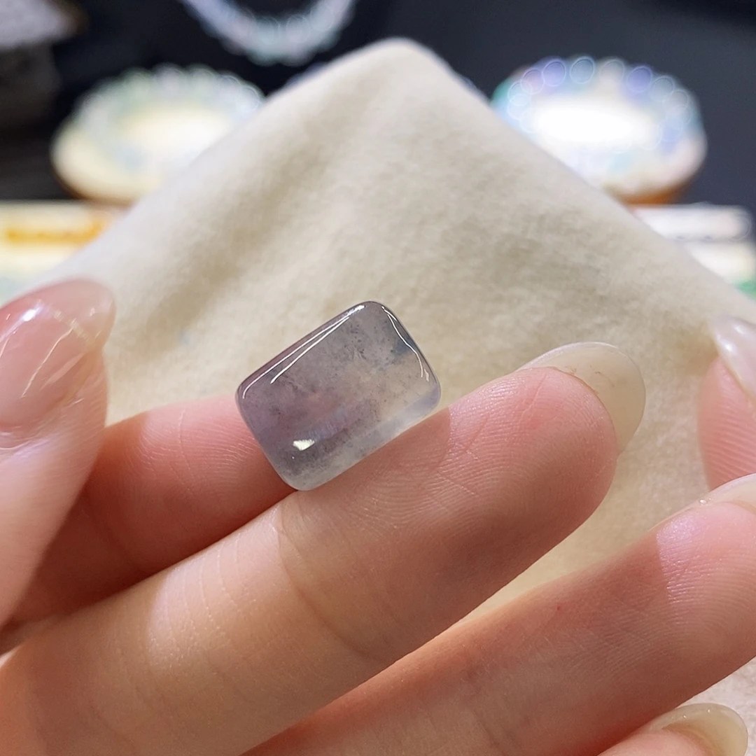 翡翠未镶嵌挂件乌鸡