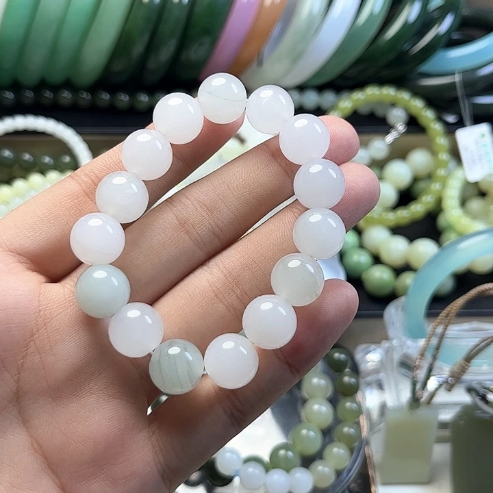 未镶嵌手串石英质玉