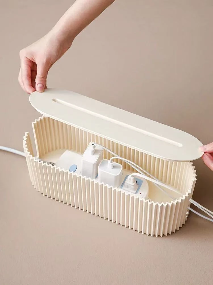 插排理线盒插线板收纳盒