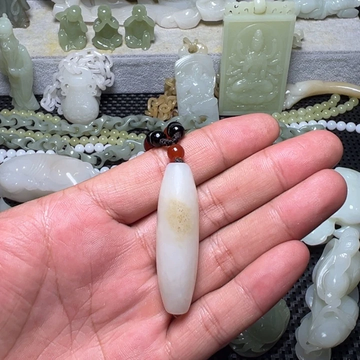 吊坠(不含链)未镶嵌和田玉