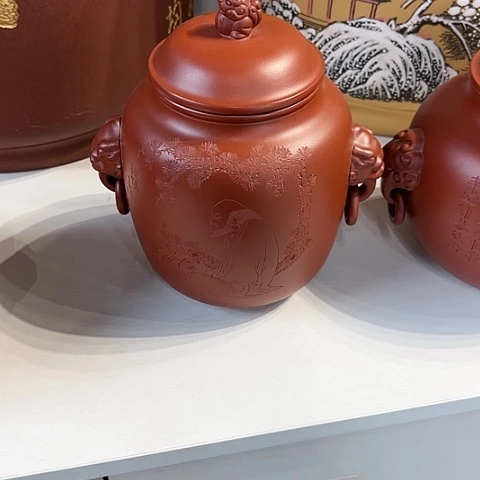 【闪购商品】紫砂茶叶罐努**斗