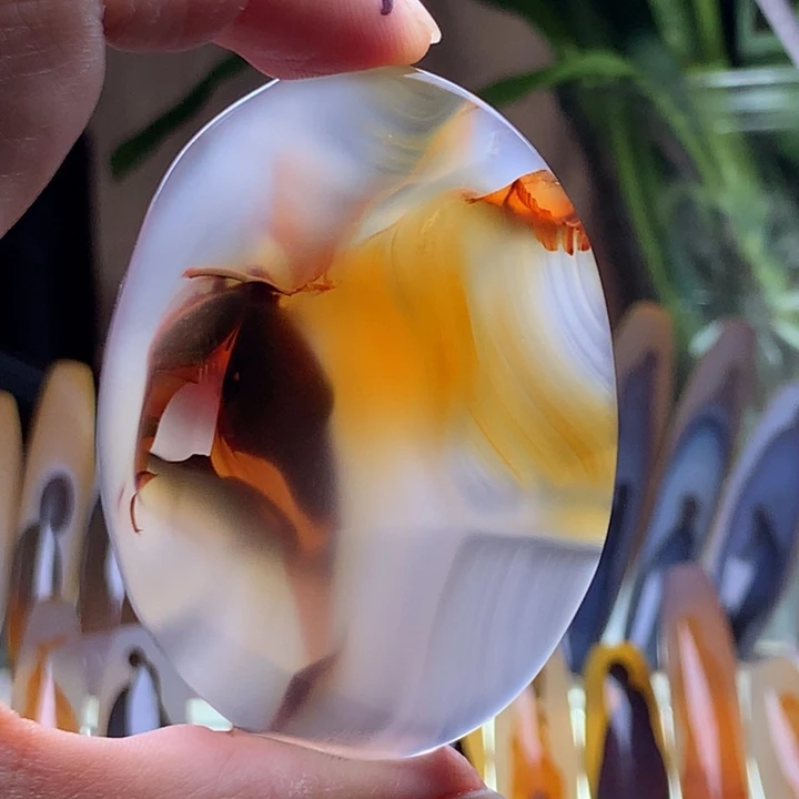 玛瑙/玉髓颈饰未镶嵌210