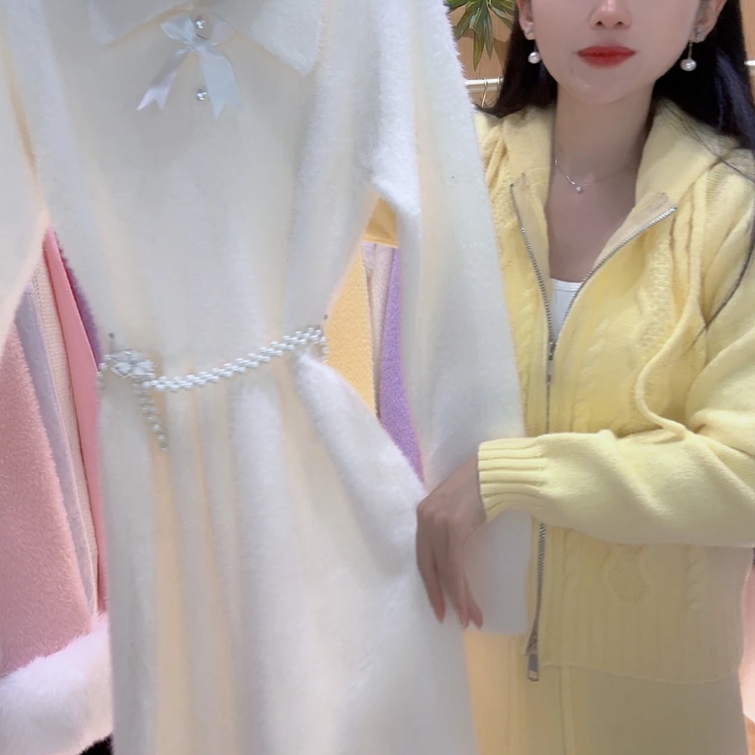 羊羔毛女装新衣服新613连衣裙