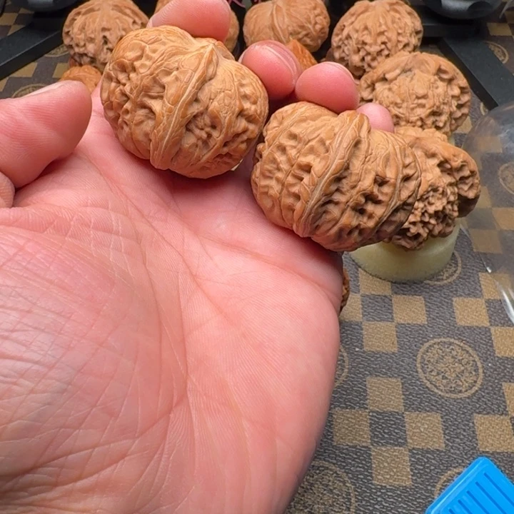 宋***喜吊坠文玩核桃元宝43