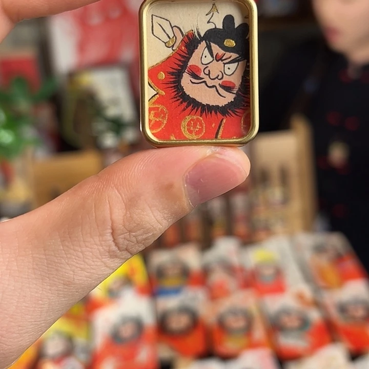 纯手绘钟馗文创画