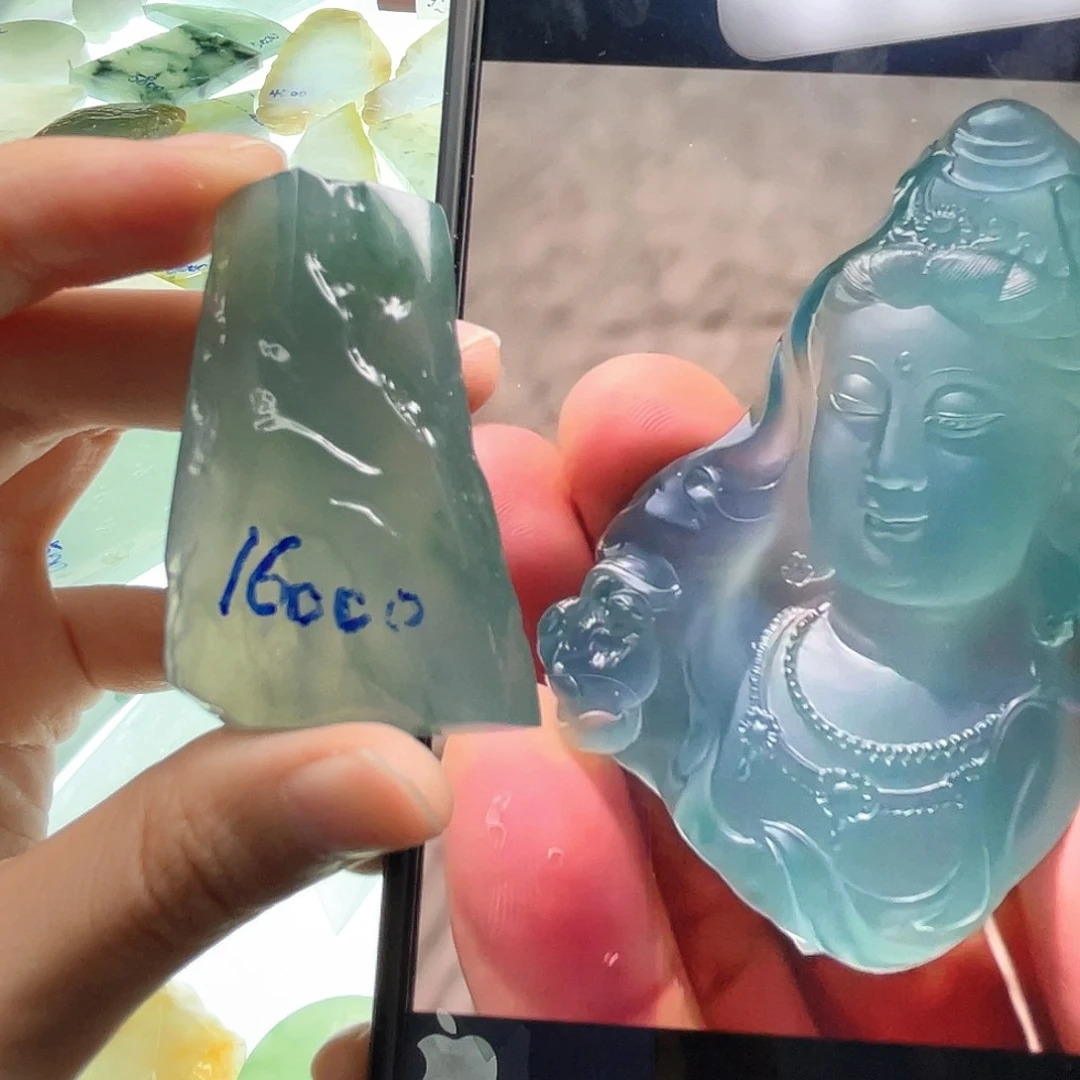定制翡翠未镶嵌包工