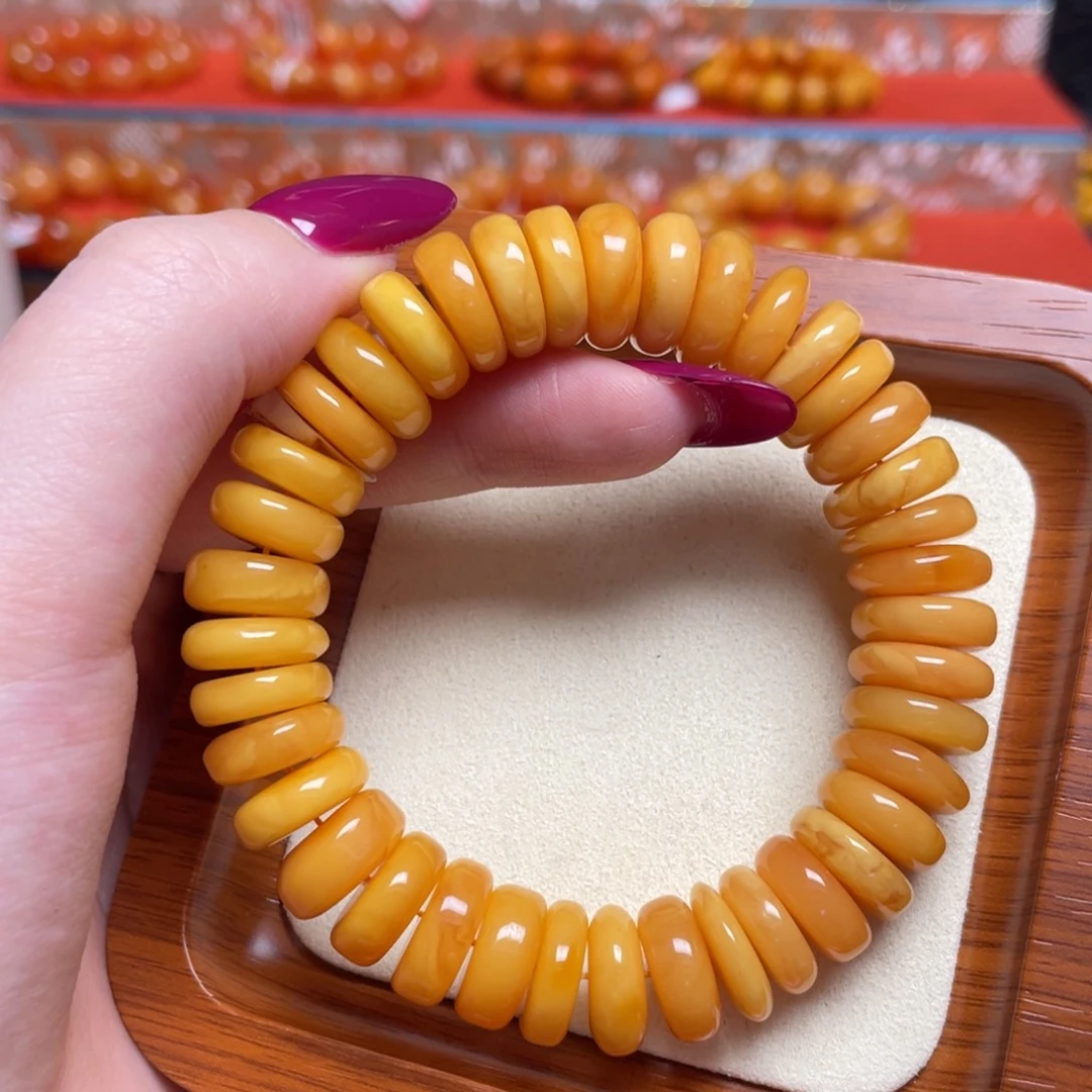 手链蜜蜡未镶嵌手串