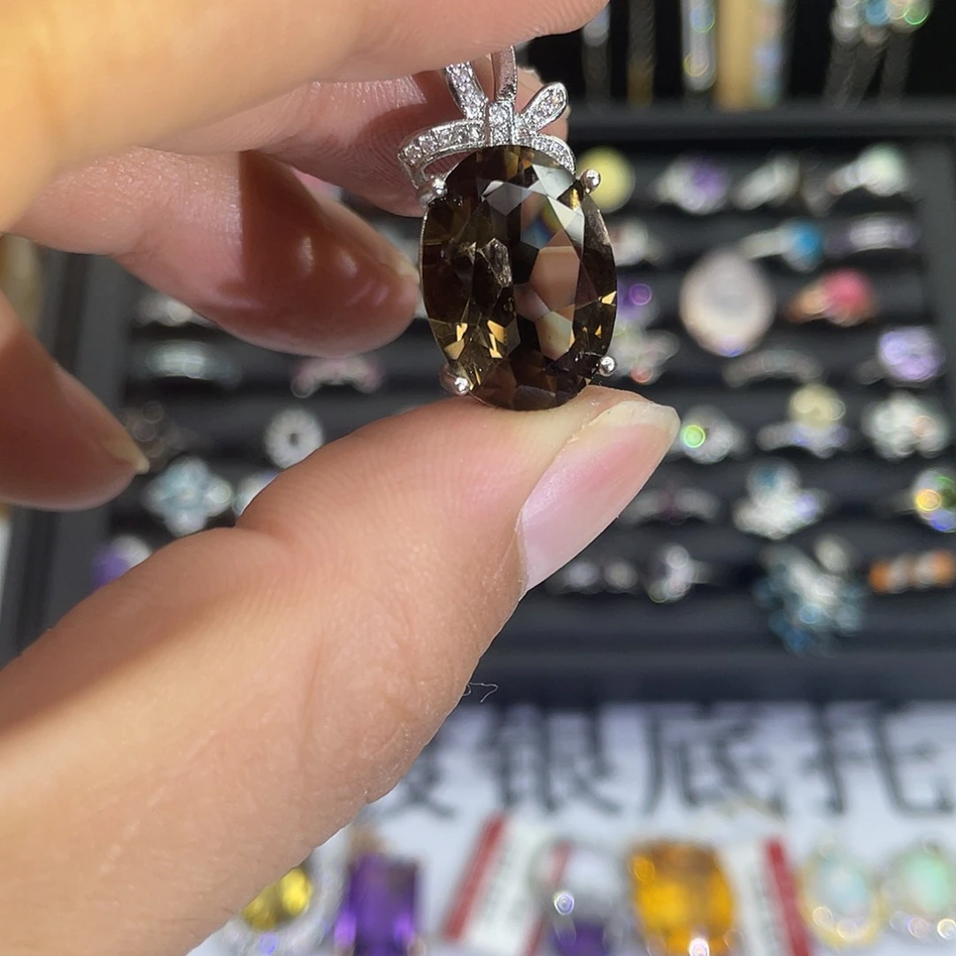 紫晶珠宝半成品未镶嵌