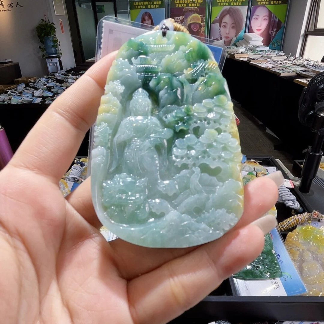 颈饰未镶嵌翡翠一