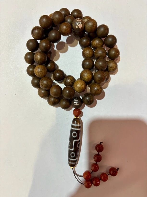 沉香 海南尖峰岭若骨香黄奇楠长串1.4（c002双标）