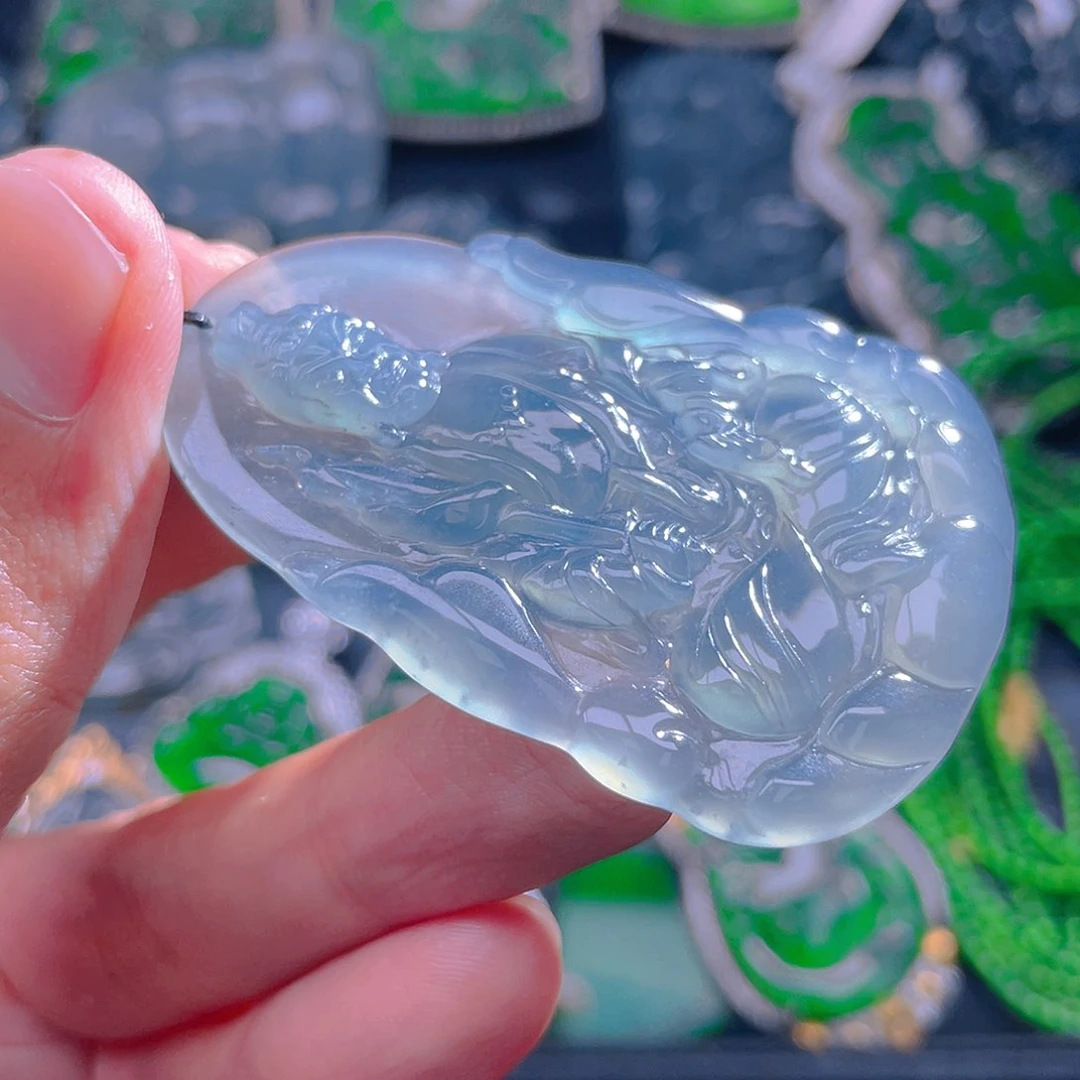 颈饰未镶嵌翡翠翡翠