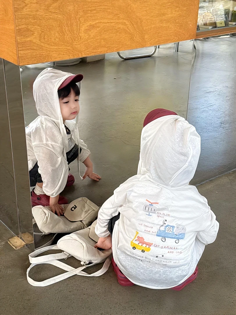 2025夏季宝宝防晒服洋气穿搭轻薄冰感面料出游推荐款韩系儿童百搭