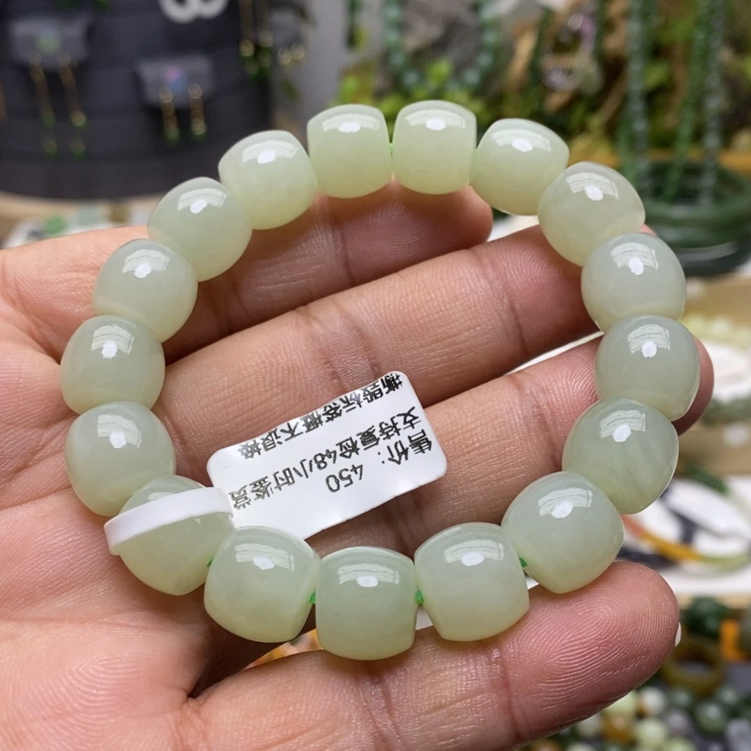 和田玉手链未镶嵌68