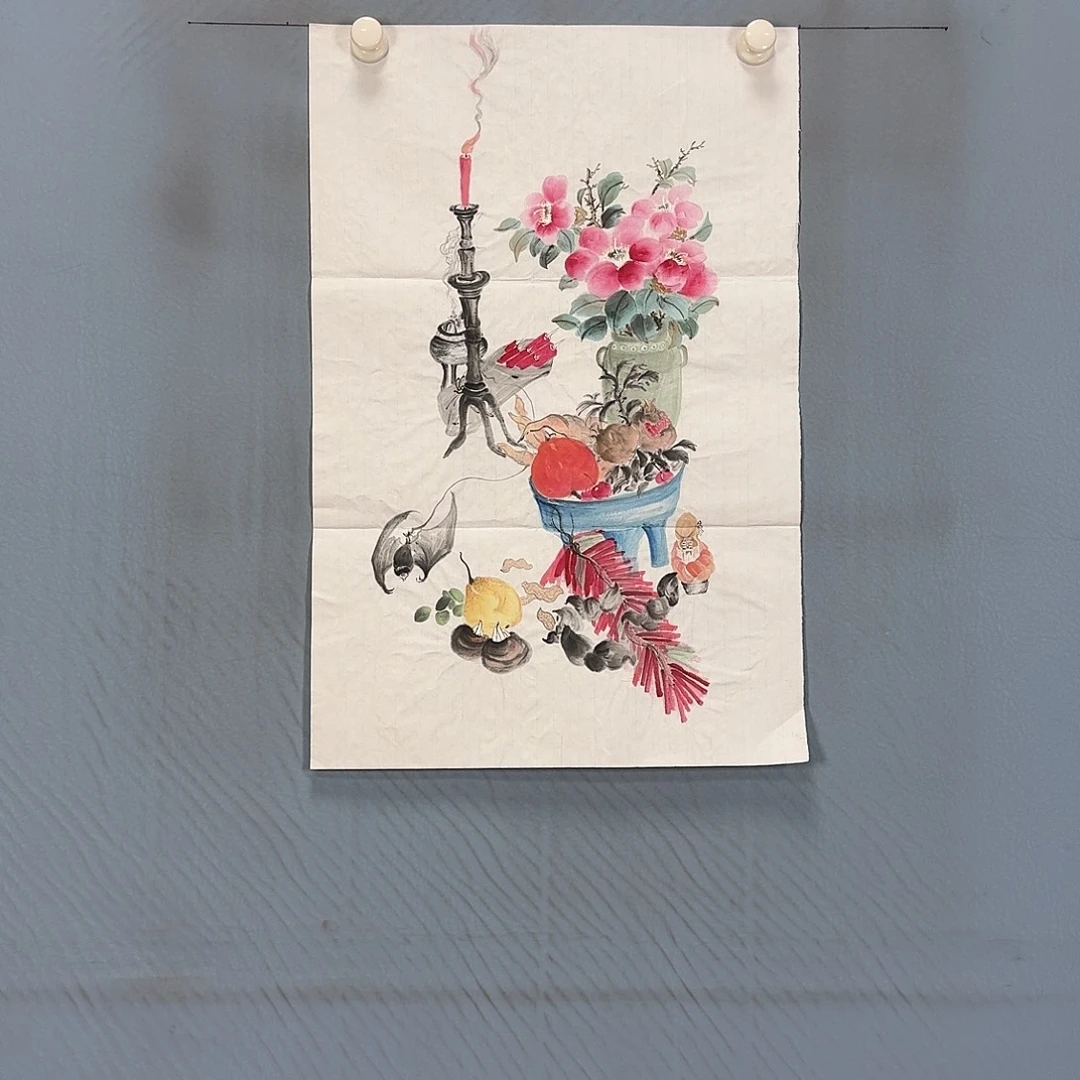 国画1461 牡丹仙子好可爱