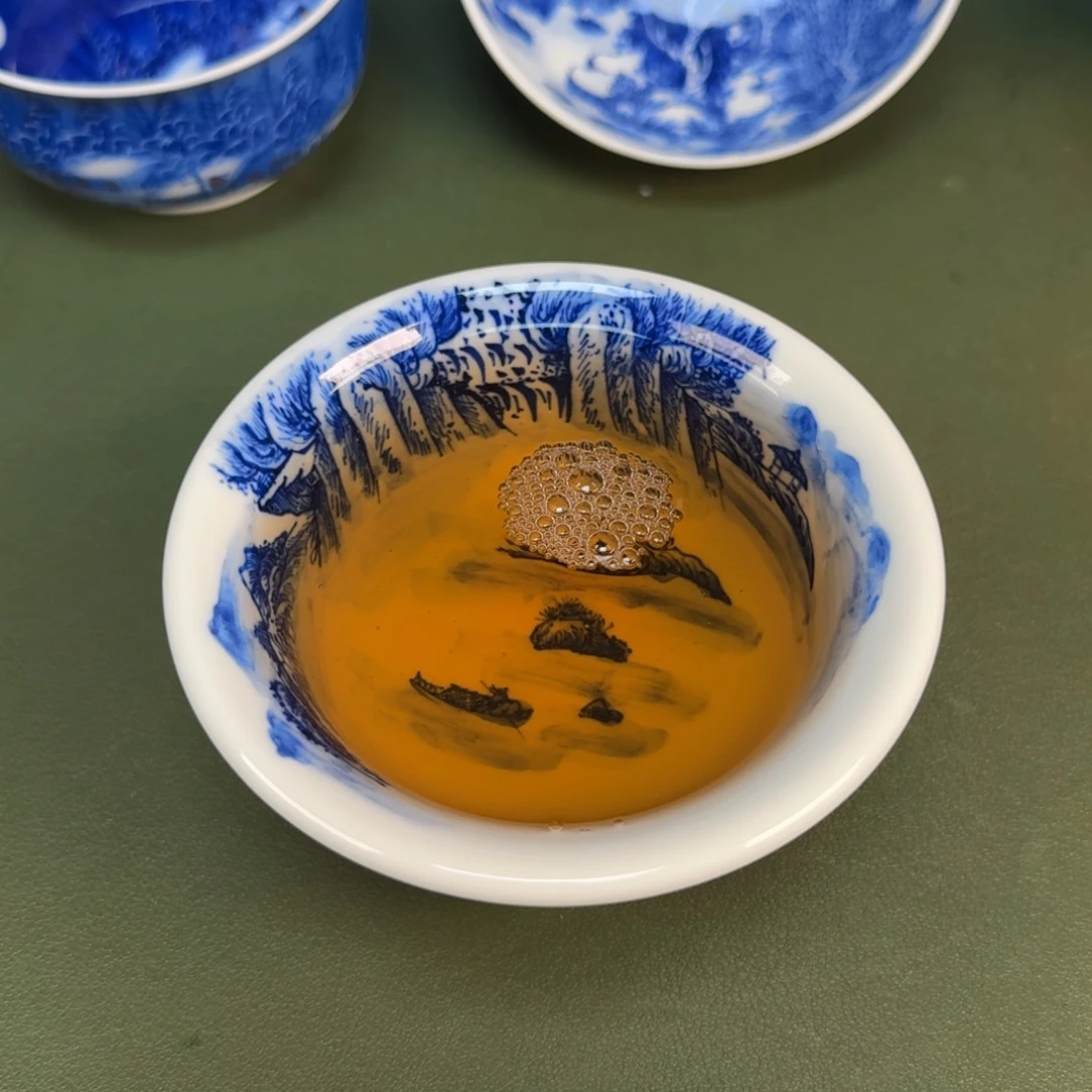 景德镇纯手绘茶具圆圆244