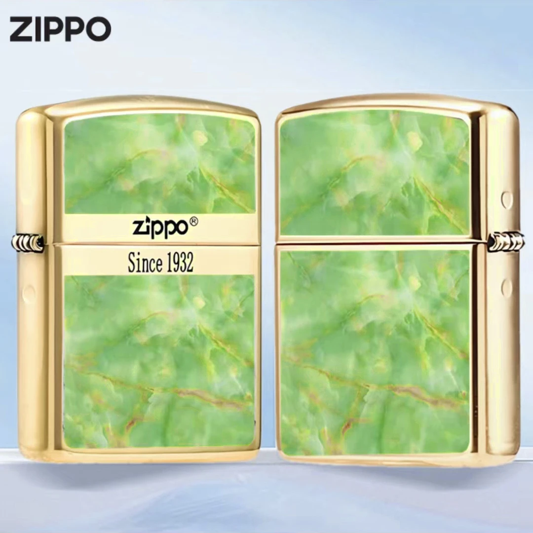 Zippo打火机正品/205-【金镶玉】起源标-送礼收藏【鹰皇】DYJ1