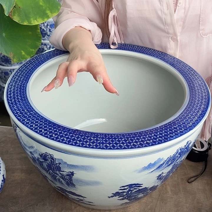 瓷片口径40厘米 高度25厘米