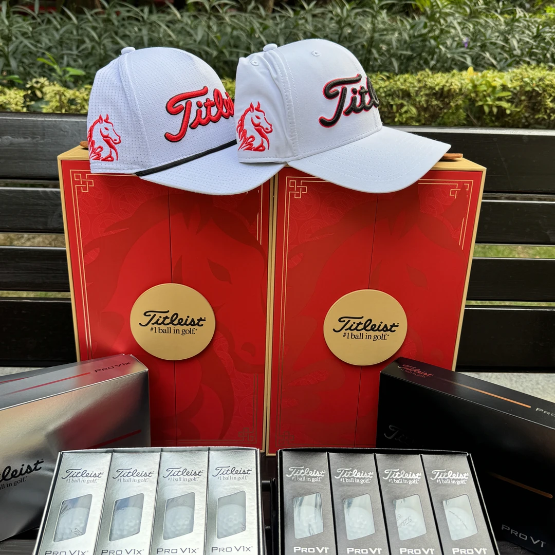 Titleist高尔夫礼盒Pro V1X 2026 马年V1新年礼盒球限量礼品球V1x