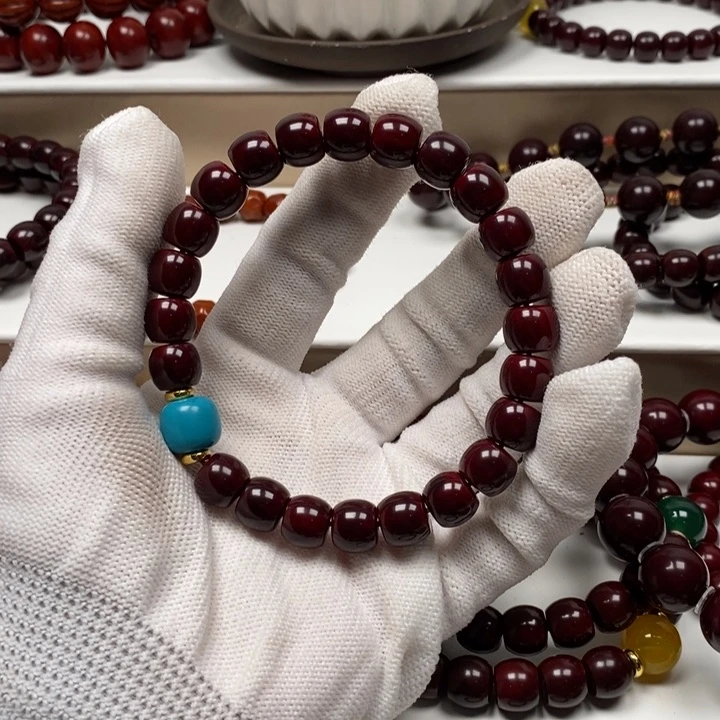 核桃手串/手链于*猴头雕刻