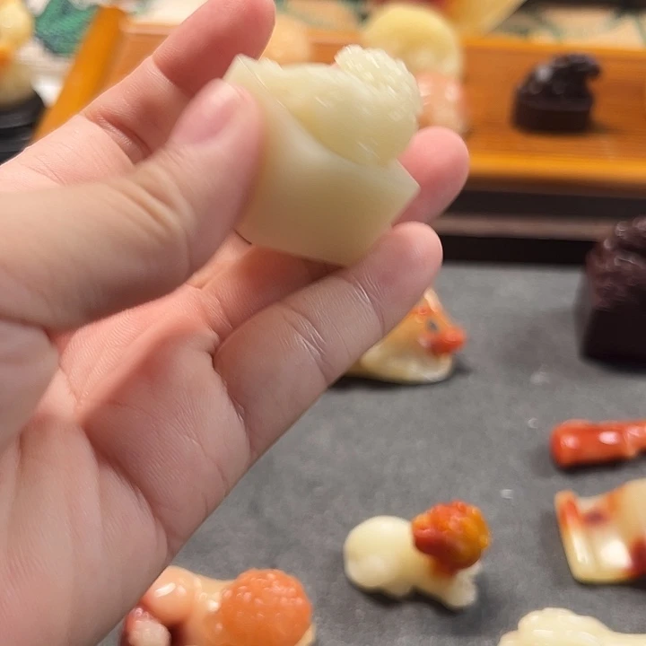 虫***二寿山石印石寿山石等为主材料制作原料