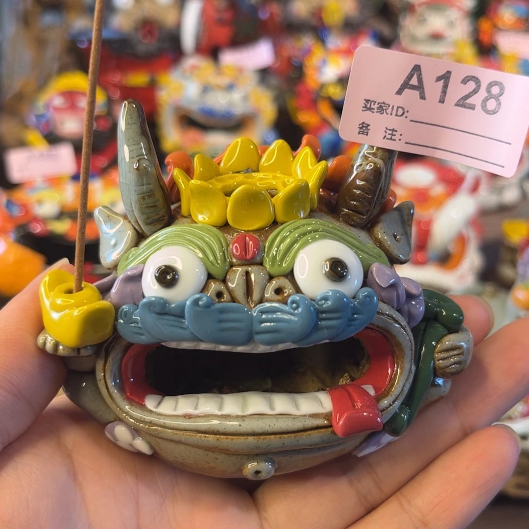 泥塑纯手工茶宠摆件