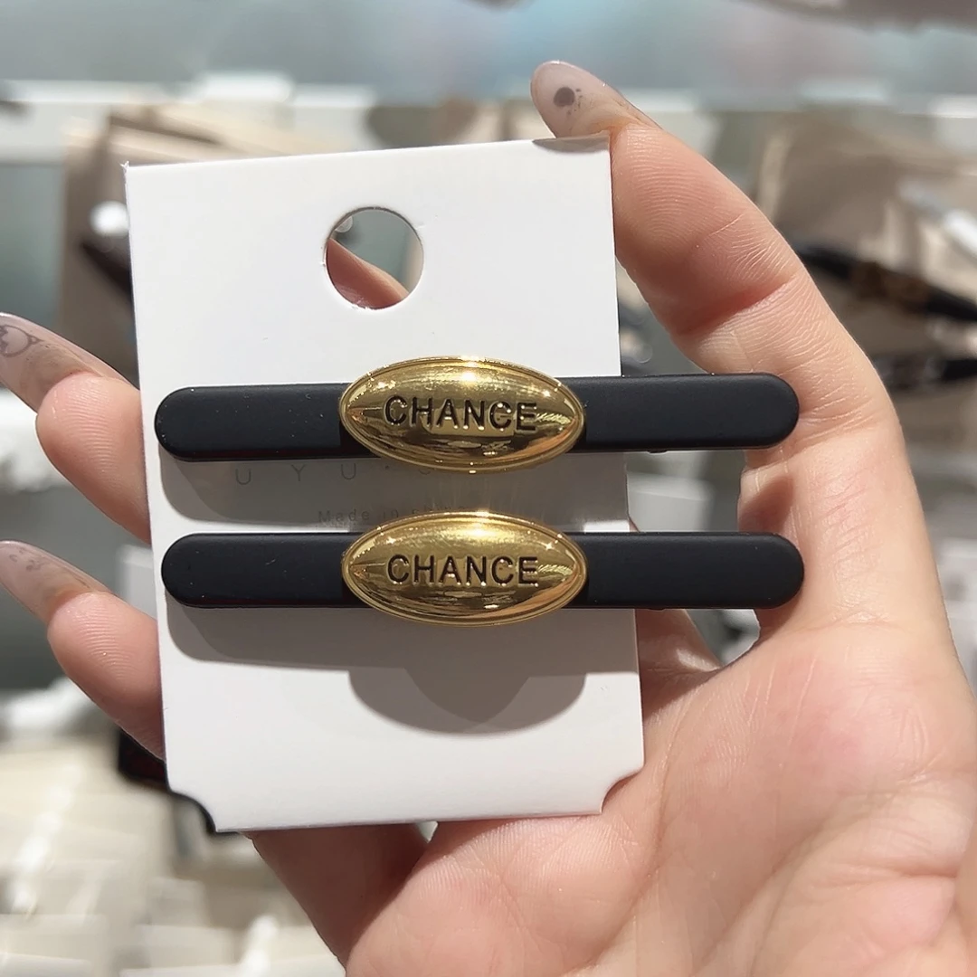 仿珍珠非金属金标鸭夹