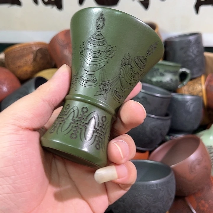 茶杯紫砂全手工紫砂主人杯