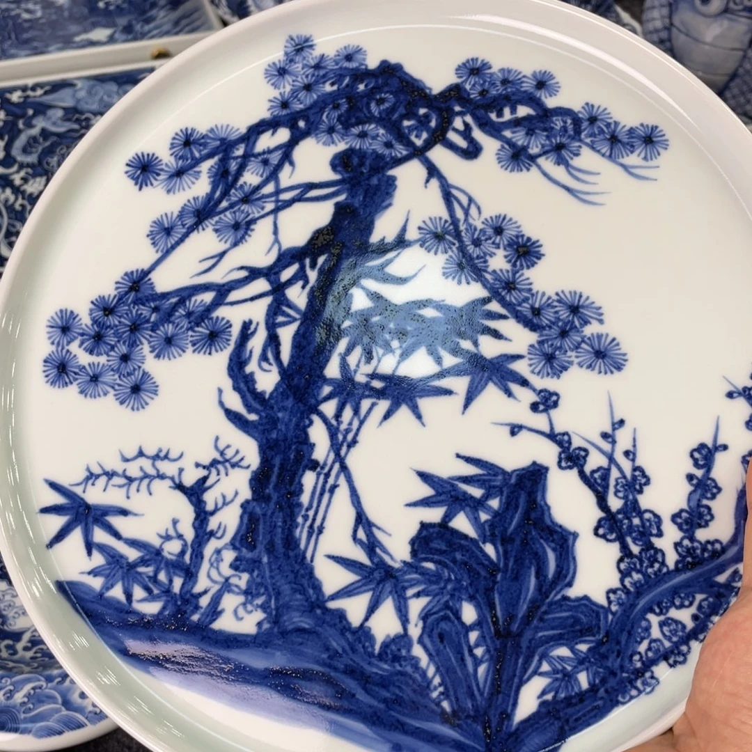 景德镇陶瓷手工手绘