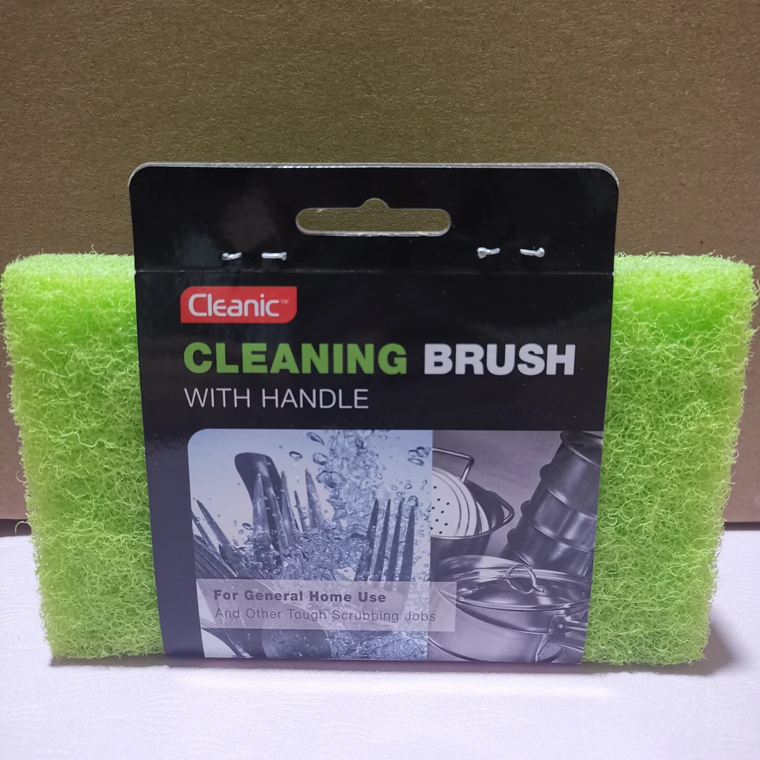 外贸原单加厚手柄海绵刷百洁布清洁刷厨房用品魔力擦1006