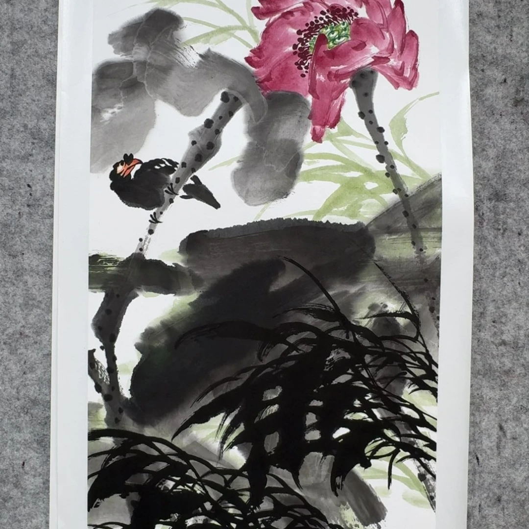 国画荷花666666666