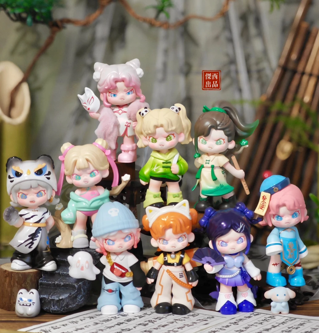 正版 Dora五代“百无禁忌”系列盲盒潮玩摆件手办送女生礼物